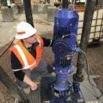 Mill Master Sump Pump installed